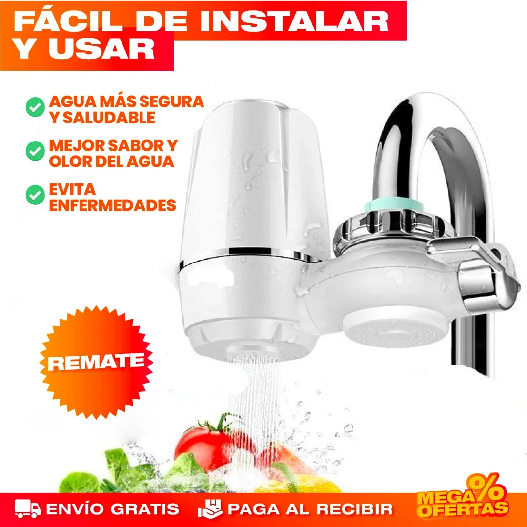 Filtro Purificador de Agua de 7 Niveles – Agua Pura del Grifo Sin Comprar Botellones
