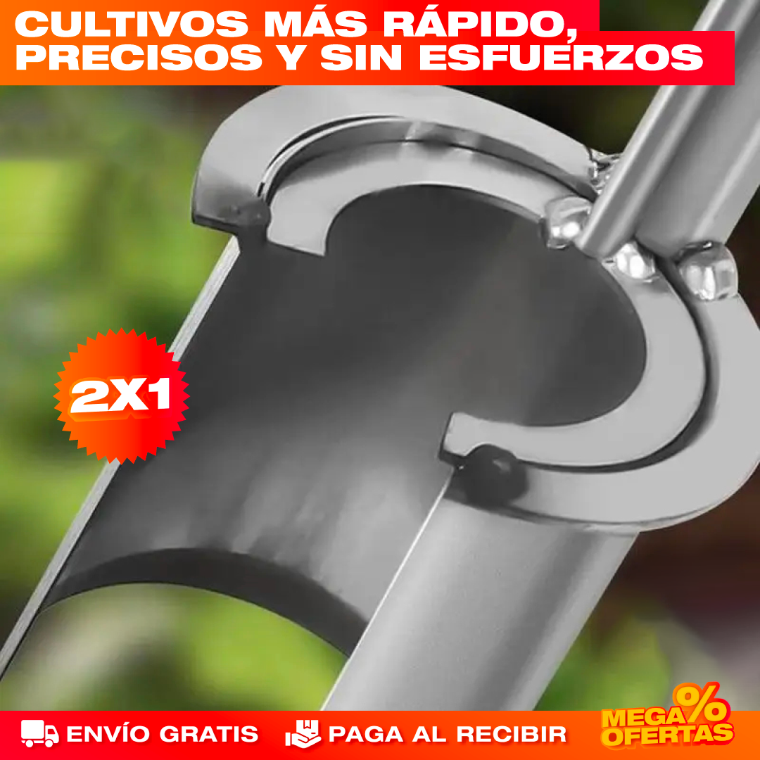 Herramienta para Plantar y Trasplantar Mango Largo – Siembra Sin Agacharte ni Ensuciarte · 2x1