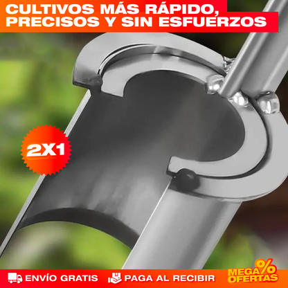 Herramienta para Plantar y Trasplantar Mango Largo – Siembra Sin Agacharte ni Ensuciarte · 2x1