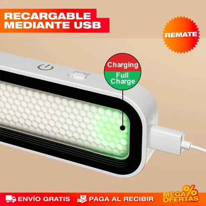 Lámpara LED Magnética – Luz Donde la Necesites, Sin Cables ni Tornillos