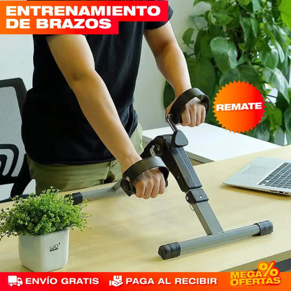 Mini Bicicleta Estática Plegable – Ejercítate Viendo TV y Guárdala Bajo la Cama