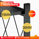 Estante Organizador Plegable de Metal – Más Espacio de Guardado Sin Taladrar · 5 Pisos