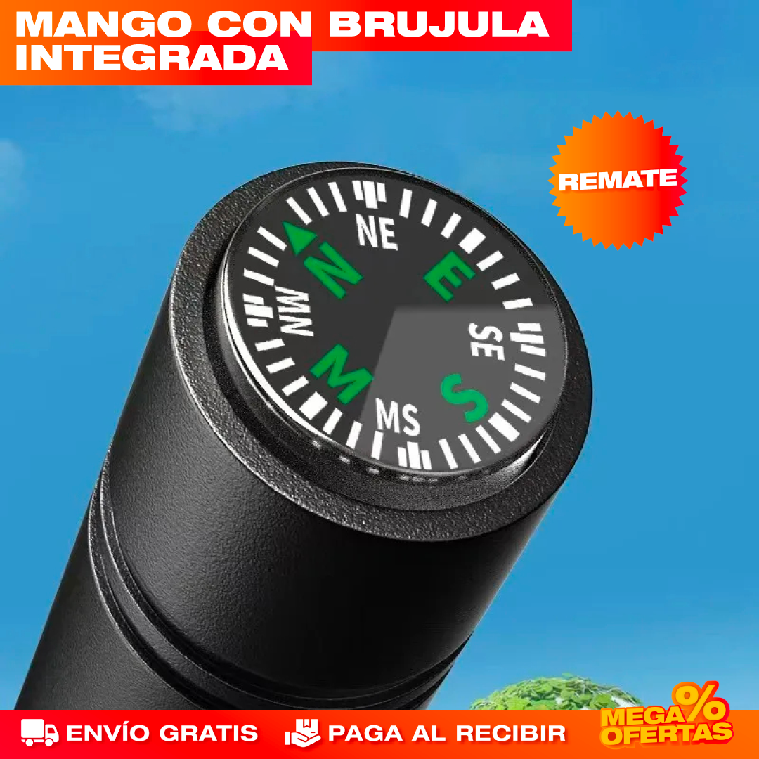 Pala Táctica Multifuncional – Lista para Camping, Carro y Emergencias