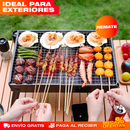 Parrilla Asador de Carbón Plegable y Portátil – Asados Donde Sea, Fácil de Guardar