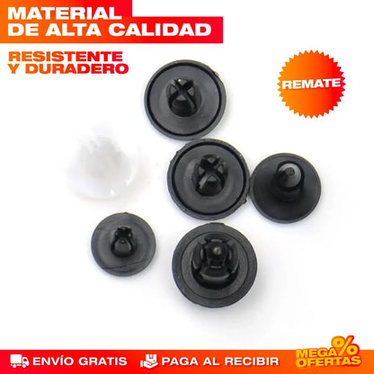 Clips Remaches para Carro – Repón los Clips Rotos del Tapizado · Kit x100