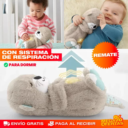 Peluche Relajante de Respiración para Dormir – Calma la Ansiedad y Duerme en Minutos