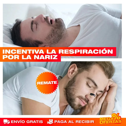 Tiras Nasales Magnéticas Antirronquidos y Deportivas – Duerme (y Deja Dormir) Sin Ronquidos