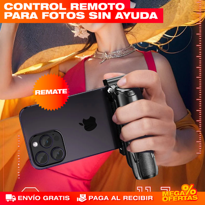 Trípode Selfie Bluetooth 3 en 1 – Fotos y Videos Estables Sin Ayuda de Nadie