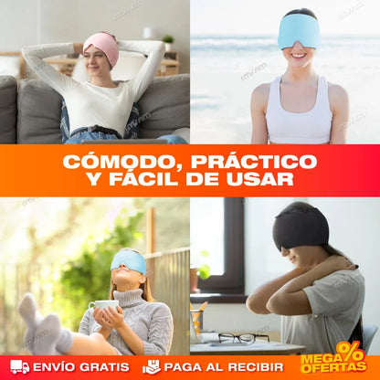 Gorro Terapéutico Antimigraña – Alivia la Migraña Sin Pastillas