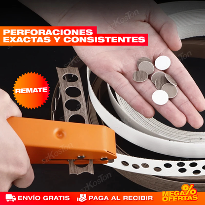 Alicate de Perforación para Bordes – Perfora Lámina Limpio y Sin Deformar