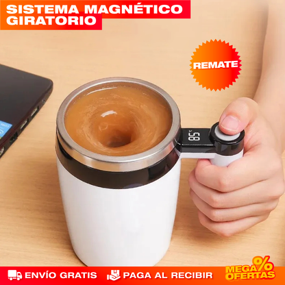 Vaso Mug Mezclador Recargable – Adiós a los Grumos: Mezcla Perfecta en Segundos