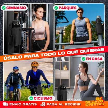 Bolso Magnético de Gimnasio para Termo – Lleva tu Termo Sin Ocupar las Manos