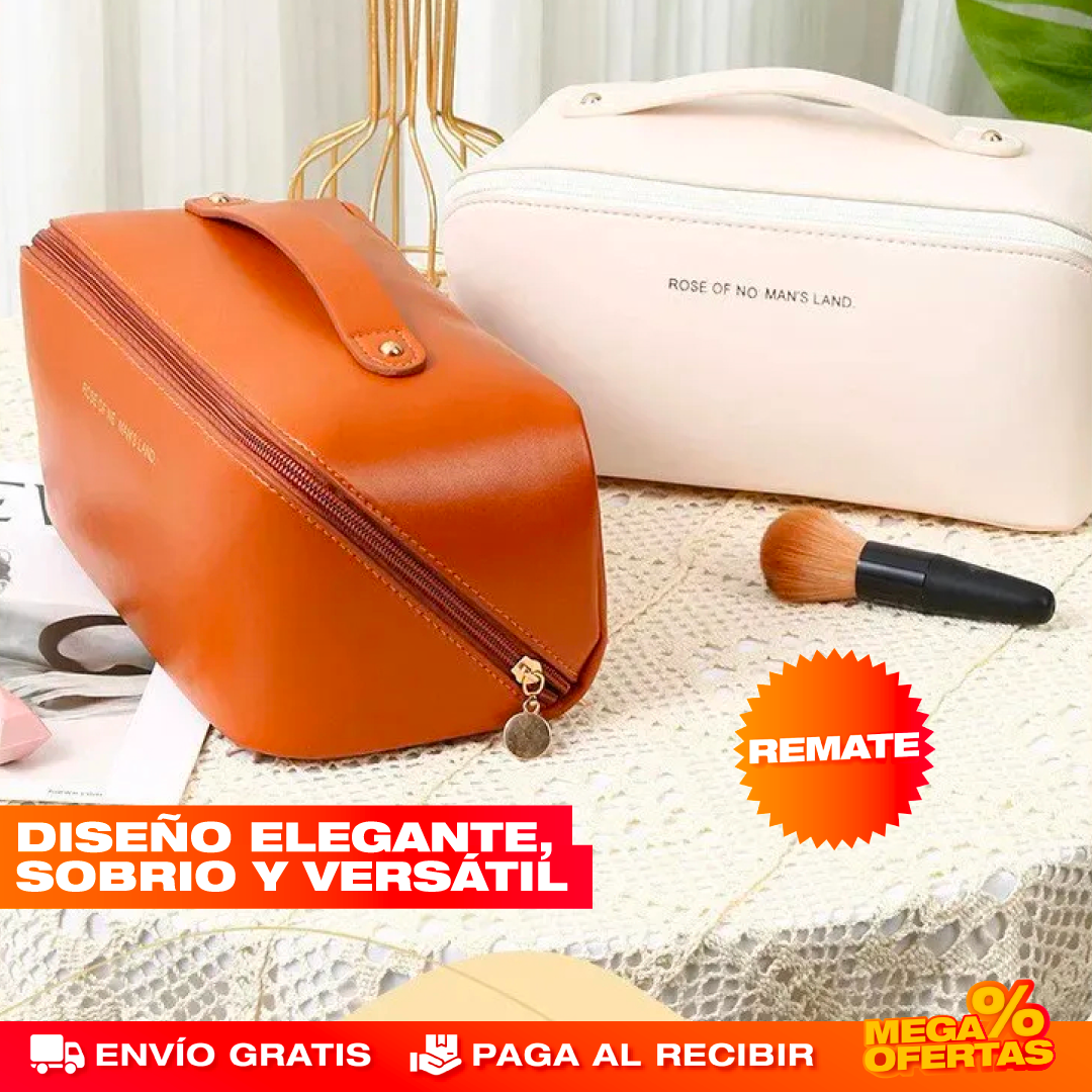 Cosmetiquera de Lujo Gran Capacidad – Todo tu Maquillaje Ordenado y a la Mano