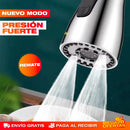 Aireador y Extensor 3 en 1 para Grifo – Menos Salpicaduras y Más Ahorro de Agua