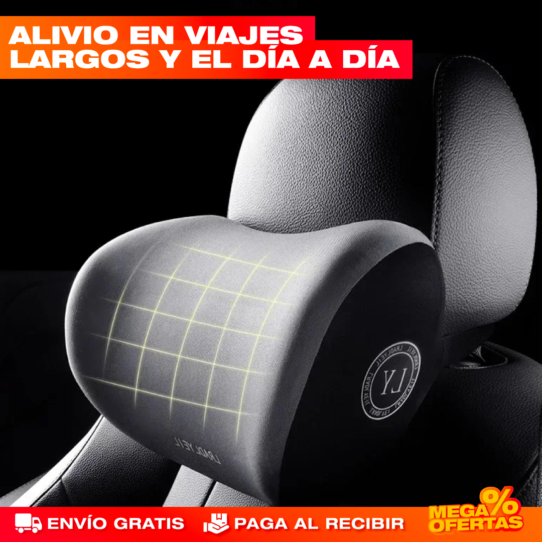 Kit de Soporte Lumbar de Espuma Viscoelástica – Adiós Dolor de Espalda en el Carro y la Oficina