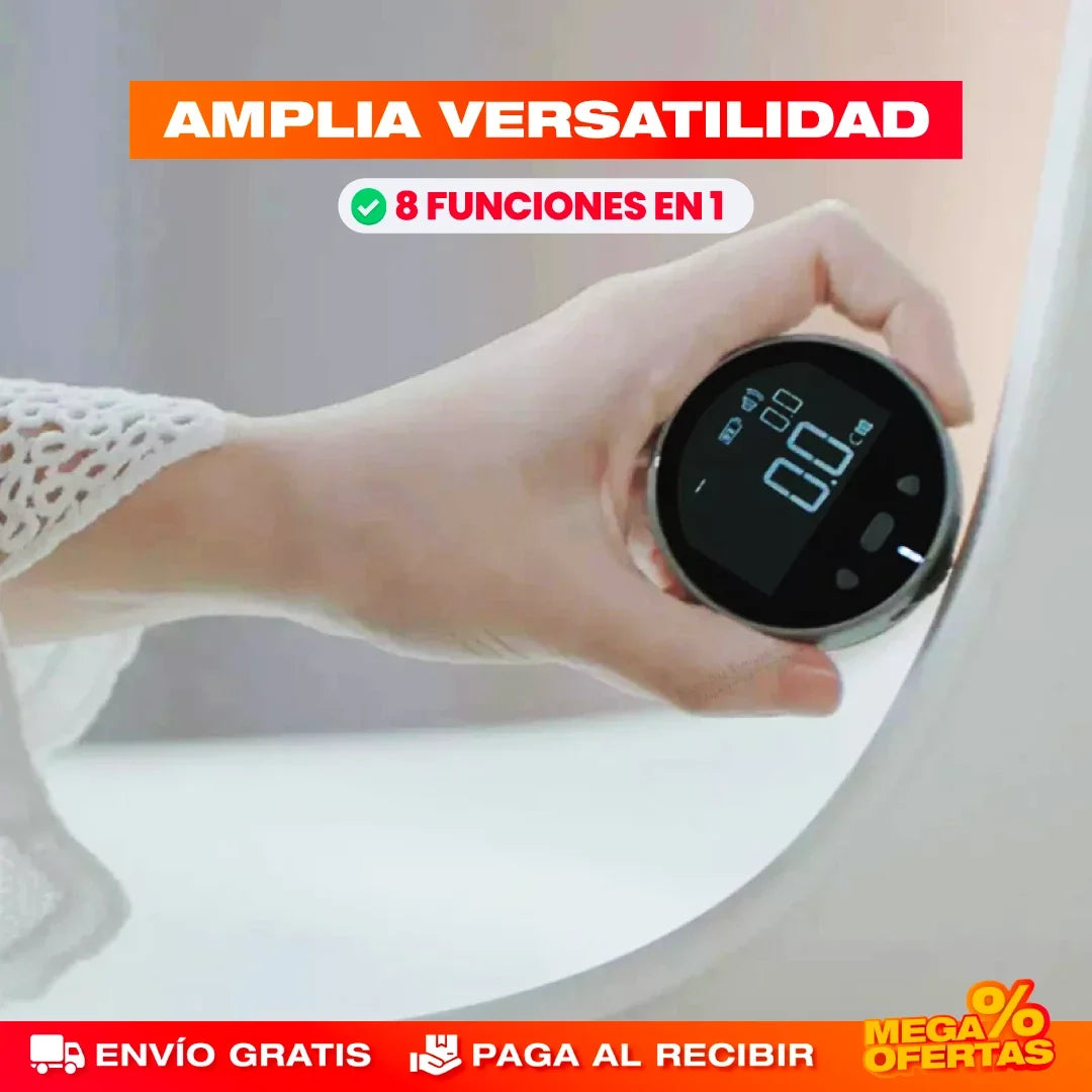Metro Digital Compacto Recargable – Mide Exacto Sin Cinta ni Cuentas