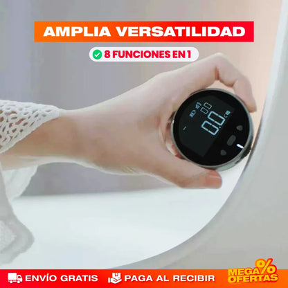 Metro Digital Compacto Recargable – Mide Exacto Sin Cinta ni Cuentas · Súper Promo
