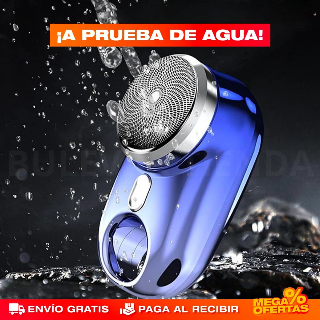 Promo 2x1 Mini Afeitadora Eléctrica USB de Larga Duración – Aféitate Donde Sea Sin Cables