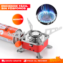 Mini Estufa de Gas Portátil – Cocina en Cualquier Lugar Sin Conexión