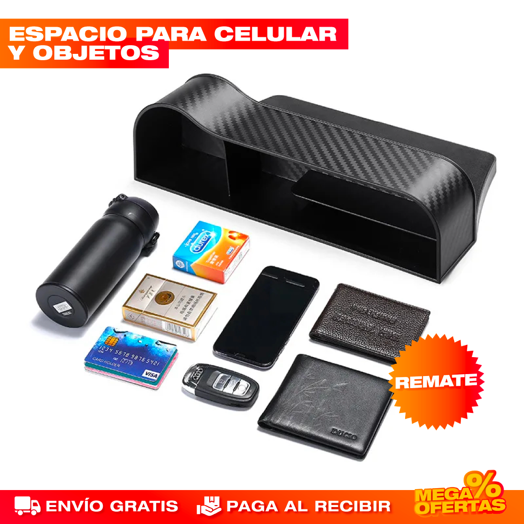 2 Organizadores para Silla de Carro – Nada se Cae Entre los Asientos · Combo x2