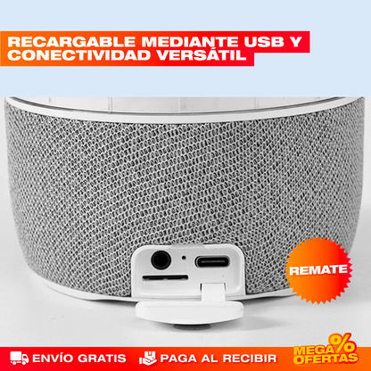 Parlante Bluetooth con Luces Medusa – Música y Luces Que Ambientan tu Fiesta