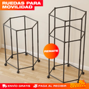 Perchero Hexagonal Doble – Cuelga Chaquetas, Camisas y Toallas Sin Taladrar