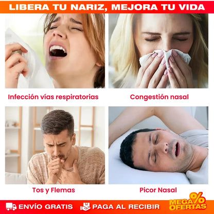 Tiras Nasales Magnéticas Antirronquidos y Deportivas – Duerme (y Deja Dormir) Sin Ronquidos