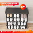 Zapatero Cruzado de 5 Niveles – Hasta 25 Pares Ordenados en la Mitad del Espacio · 2x1