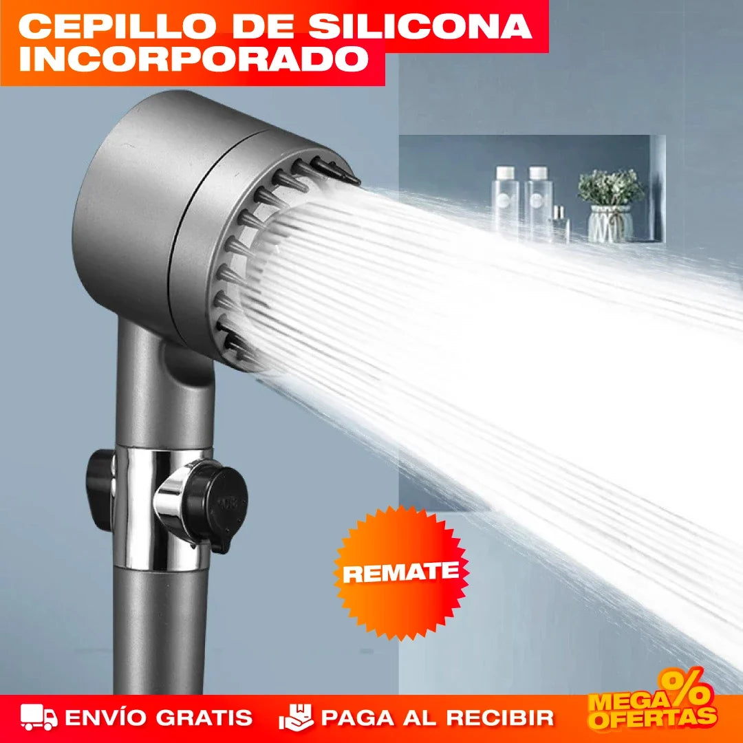 Cabezal de Ducha Potente y Ahorrador – Más Presión y Menos Factura de Agua