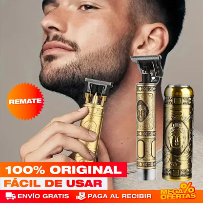 Combo Patillera y Afeitadora Profesional Buda – Corte y Afeitado de Barbería en tu Casa