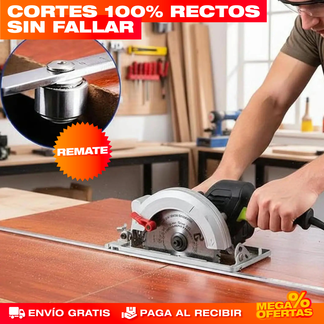 Guía de Corte para Madera – Cortes Rectos Perfectos