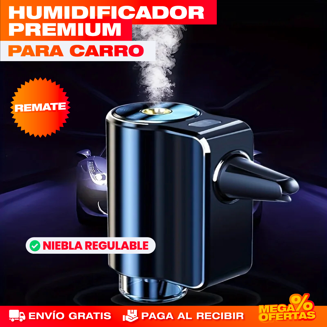 Humidificador Premium para Carro – Aire Fresco y tu Carro con Buen Olor