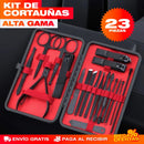 Kit Cortaúñas Alta Gama – Manicura y Pedicura Completa en Casa · 23 Piezas