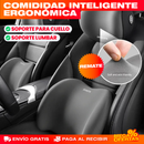 Kit de Soporte Lumbar de Espuma Viscoelástica – Adiós Dolor de Espalda en el Carro y la Oficina