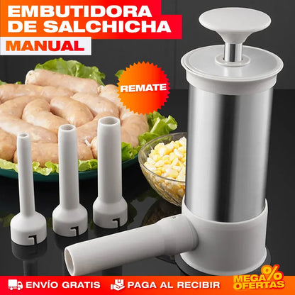 Máquina Embutidora Vertical de Salchichas Manual – Tus propios chorizos, sin conservantes