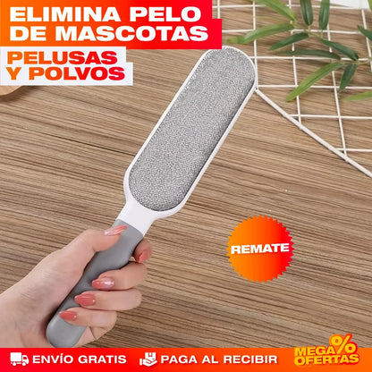 Cepillo Removedor de Pelusa Doble Cara – Tu Ropa y Sofá Sin Pelusas en una Pasada