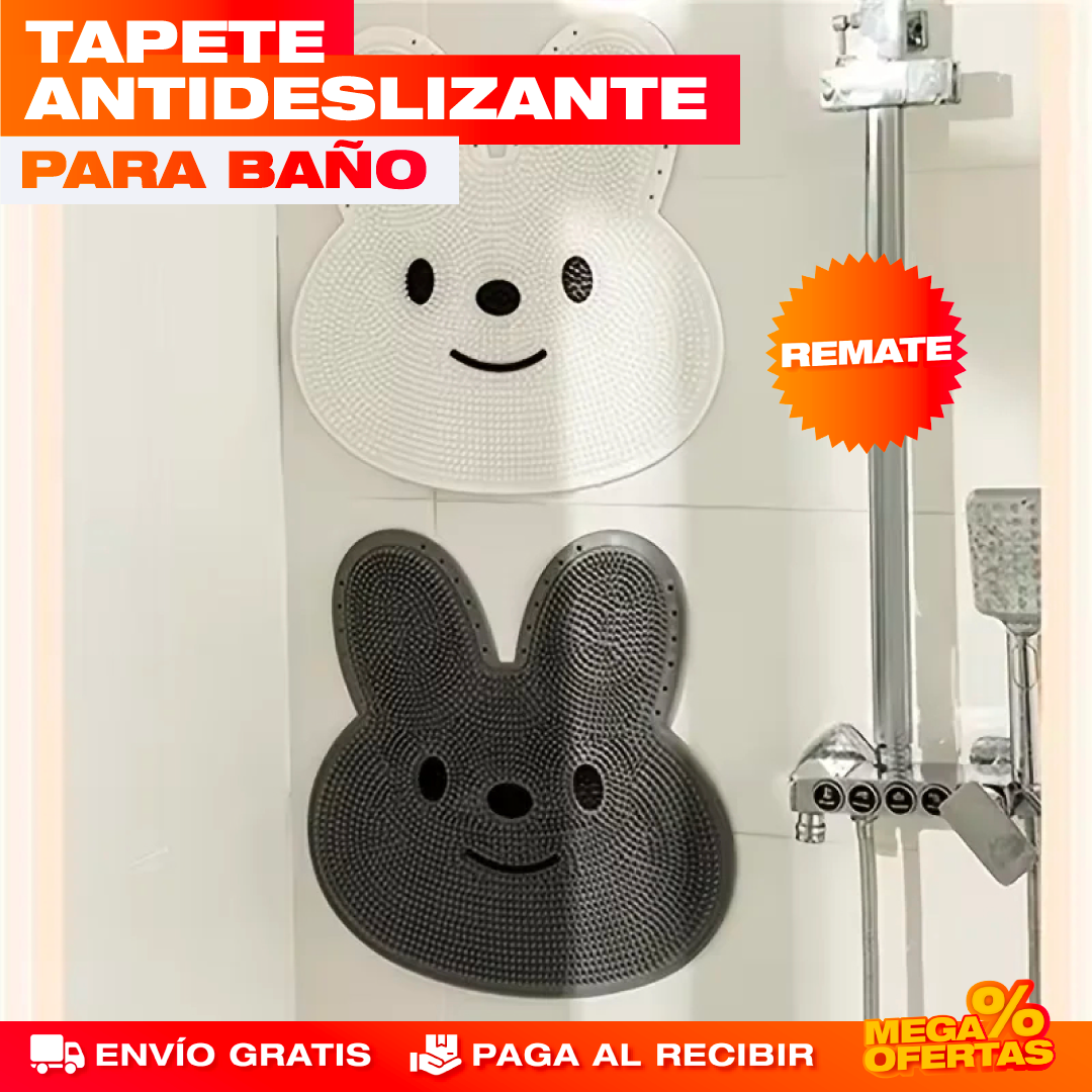 Tapete de Lavado y Masaje de Pies para Ducha – Pies Limpios y Relajados Sin Agacharte
