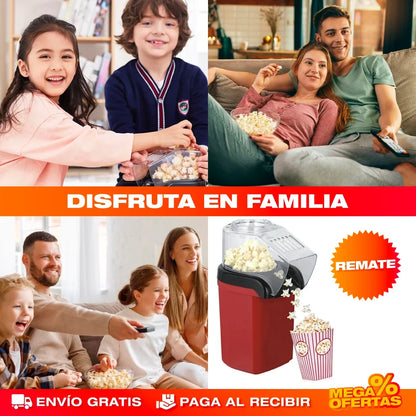 Máquina de Crispetas de Aire Caliente – Crispetas Sanas Sin Una Gota de Aceite