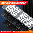 Mini Teclado Plegable Ultra Delgado Bluetooth – Escribe Cómodo en tu Celular o Tablet