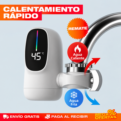 GRIFO CALENTADOR INSTANTÁNEO – Abres la llave y sale caliente, sin esperar