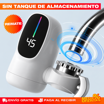 GRIFO CALENTADOR INSTANTÁNEO – Abres la llave y sale caliente, sin esperar
