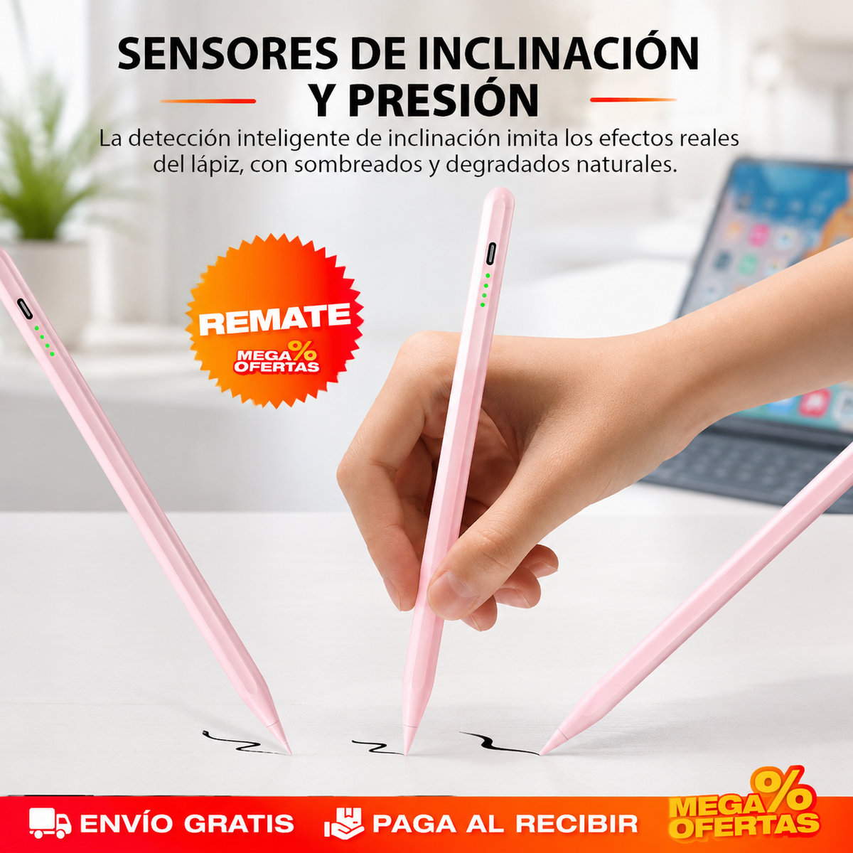LÁPIZ STYLUS MULTIFUNCIONAL – Escribes en la tablet como en un cuaderno