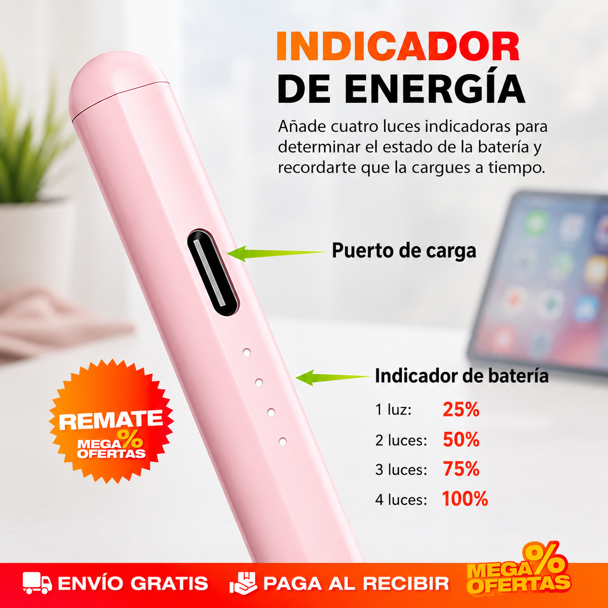 LÁPIZ STYLUS MULTIFUNCIONAL – Escribes en la tablet como en un cuaderno