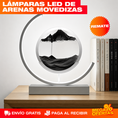 LÁMPARA LED DE ARENA LUXURY – El rincón vacío por fin se ve pensado