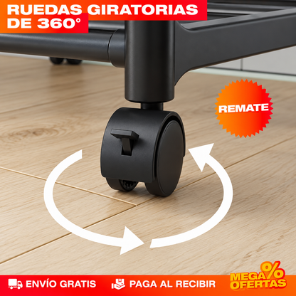 Carrito Estante Organizador 5 Niveles – Sacas del mesón todo lo que ya no cabe
