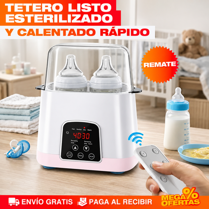 CALENTADOR Y ESTERILIZADOR DE BIBERONES