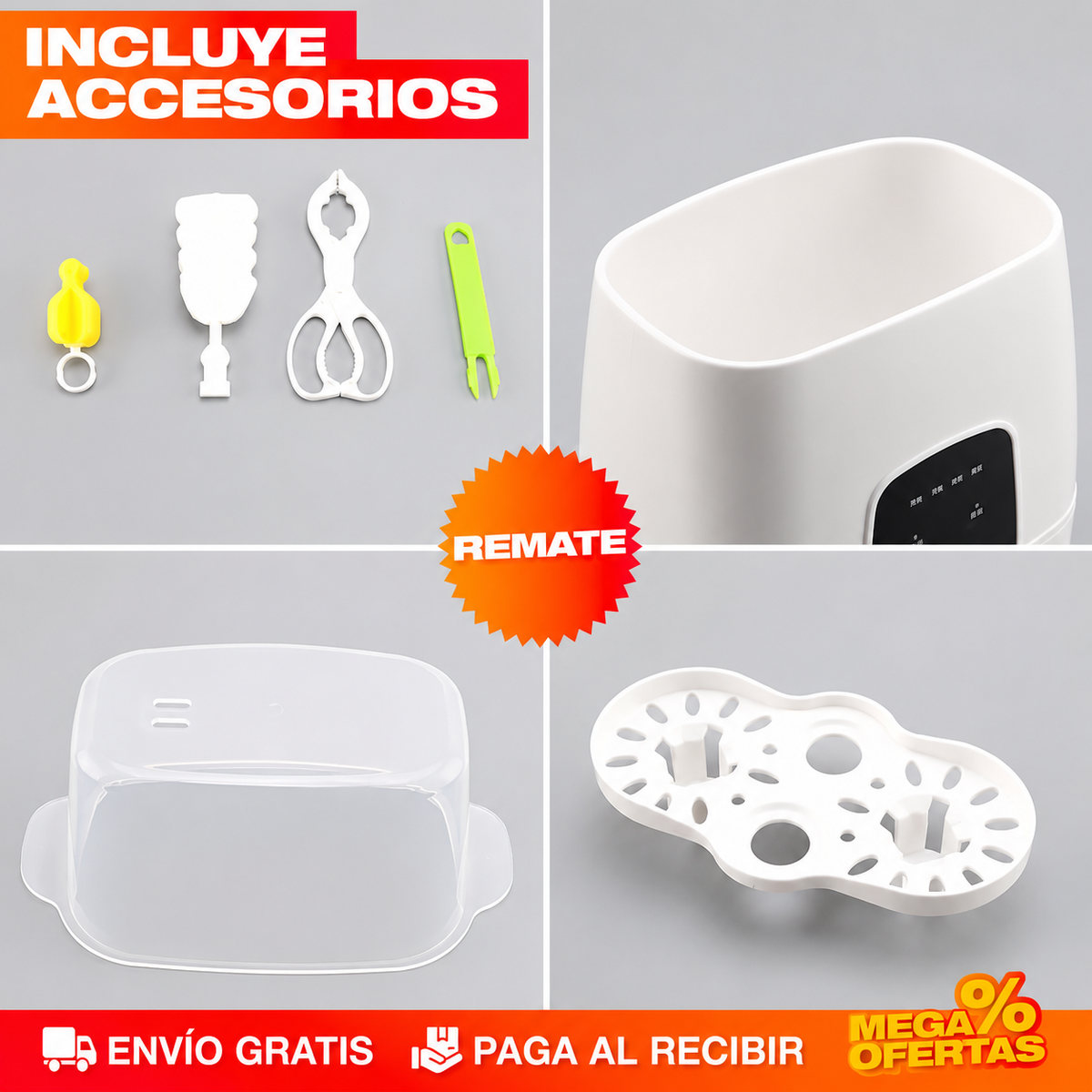 CALENTADOR Y ESTERILIZADOR DE BIBERONES