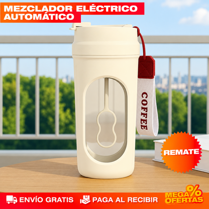 VASO MEZCLADOR DE PROTEÍNA, CAFÉ Y BATIDOS