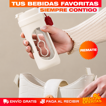 VASO MEZCLADOR DE PROTEÍNA, CAFÉ Y BATIDOS
