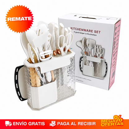 SET UTENSILIOS DE COCINA 16 PIEZAS